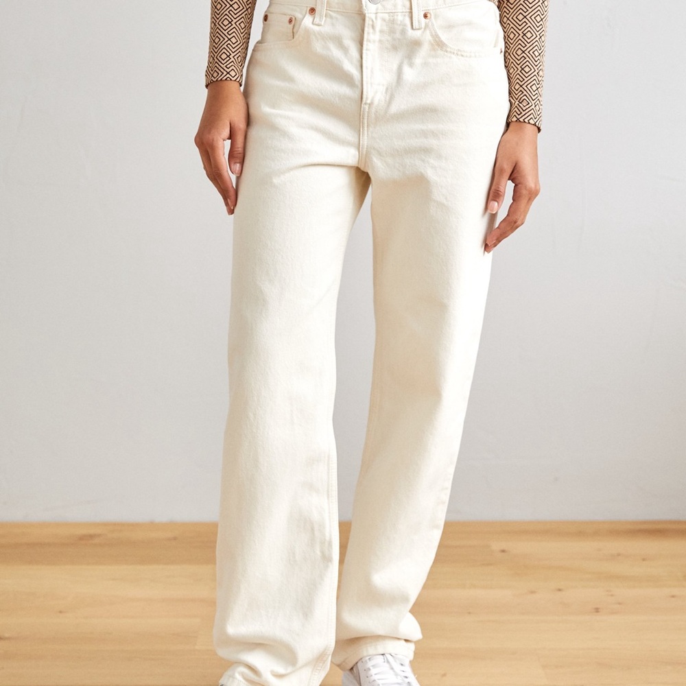 Levi’s 70s High Slim Straight Off white Jeans